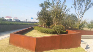 沂源耐候钢挡土墙